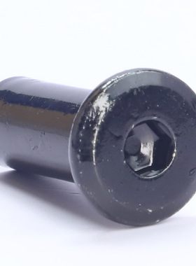 3黑色30不锈倒边内六角夹板4螺母斜边对UIA锁螺母钢家具螺丝螺帽M