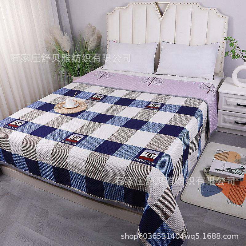 四季款床盖夹棉加厚床盖榻榻米床盖舒适亲肤透气多功能多用途床盖