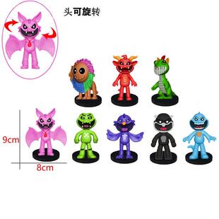 噩梦小动物4手办可转比件公仔模型蛋糕摆盲波袋头拆拆乐 跨境新款