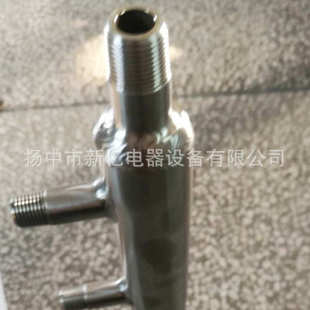 供应304不锈钢气源分配器空气气体分配处理器法兰式气源分配器