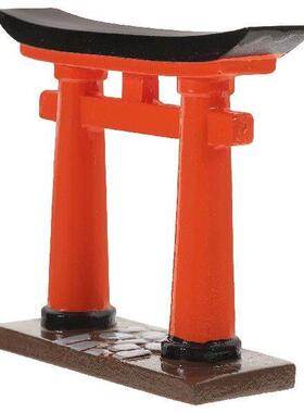 Japanese Torii Gate Mini Garden Miniatures Reptile Plants