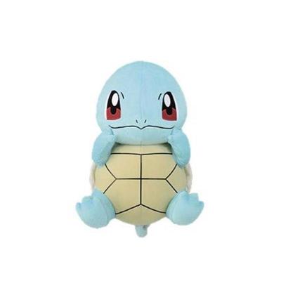 高档日本正品pokem枕on宠物小仔精灵大号口妖怪杰尼龟公抱袋毛绒