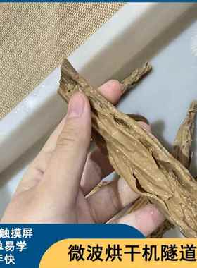 隧道式波腐水竹烘干机微采HKT用块不锈钢材质 豆腐切烘干脱设备