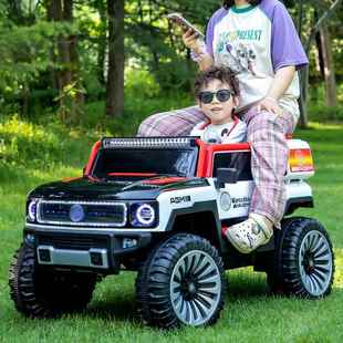 新款 3岁可遥控充电汽车宝玩具 儿童电动越野车大型可做双人大号1