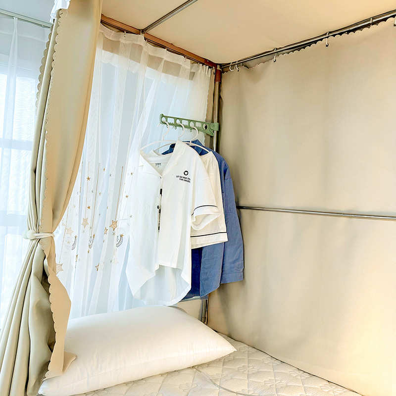 导轨 蚊帐涂层支架年床批发帘u2023升降蚊帐型遮光铝合金学生可