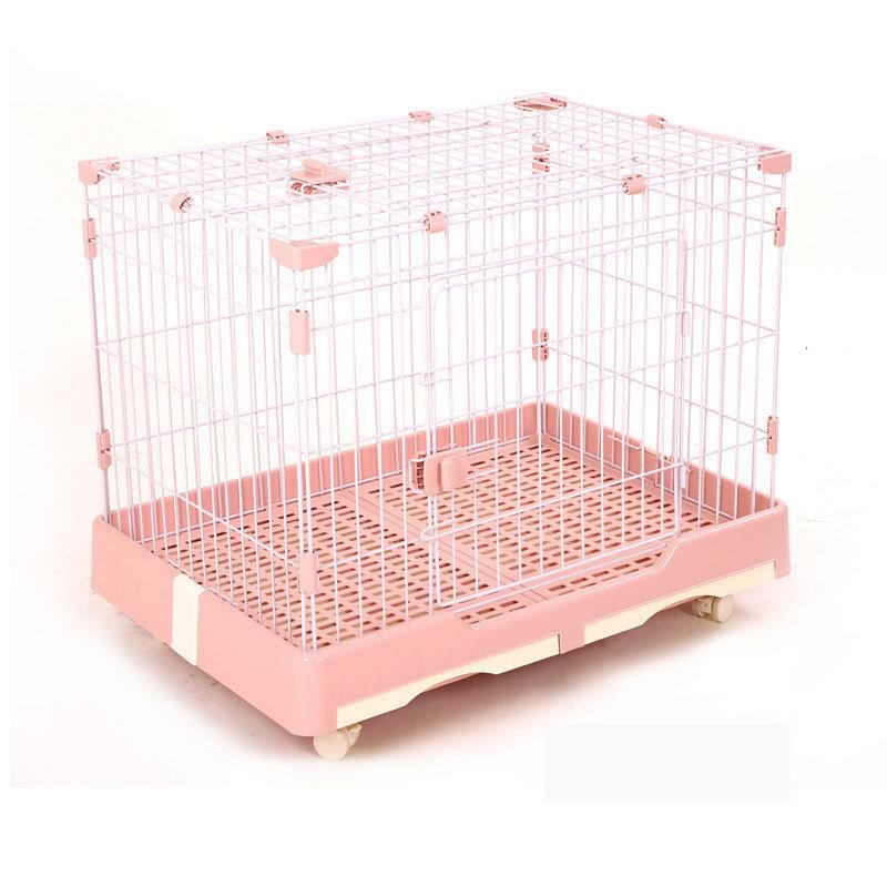 宠物狗笼子宠物用品直销猫咪兔子带厕所宠物铁笼子狗狗用品