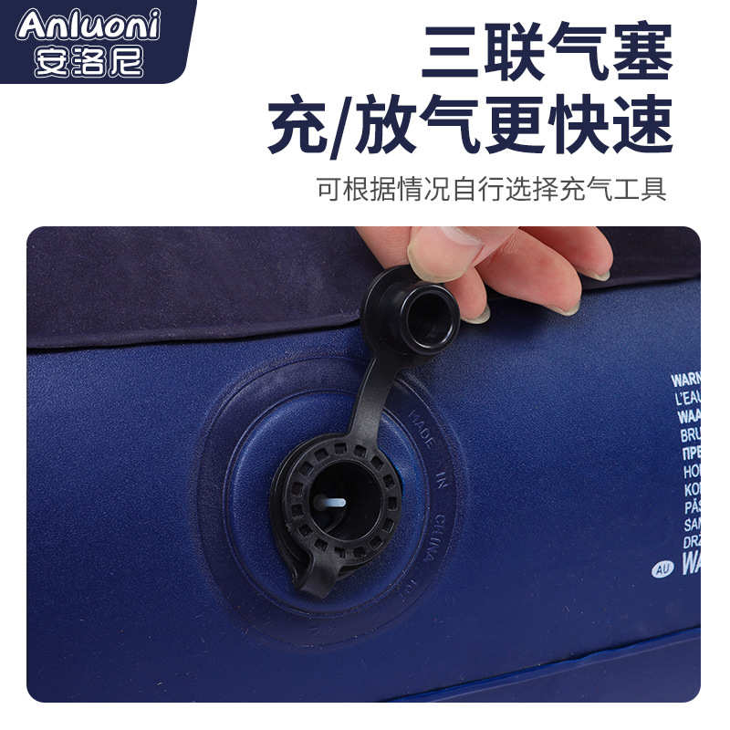 气垫床单人充气床垫双人加厚家用懒人户外露营帐篷便携折叠充气床