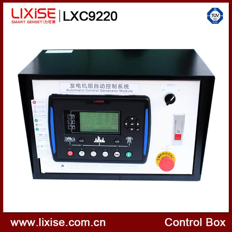 外置型发电机组控制屏（箱）LXC9220，力可赛发电机控制系统