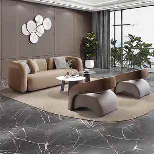 网红家用客厅沙发小户型高档酒店大堂美容院办公室商务洽谈沙发