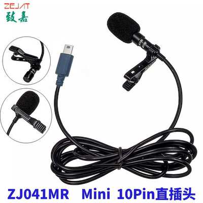 Professionnel Dual Mini Lavalier Microphone For Phone Laptop