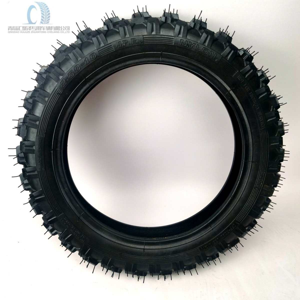 250-10童车外胎 越野花纹电动车轮胎
