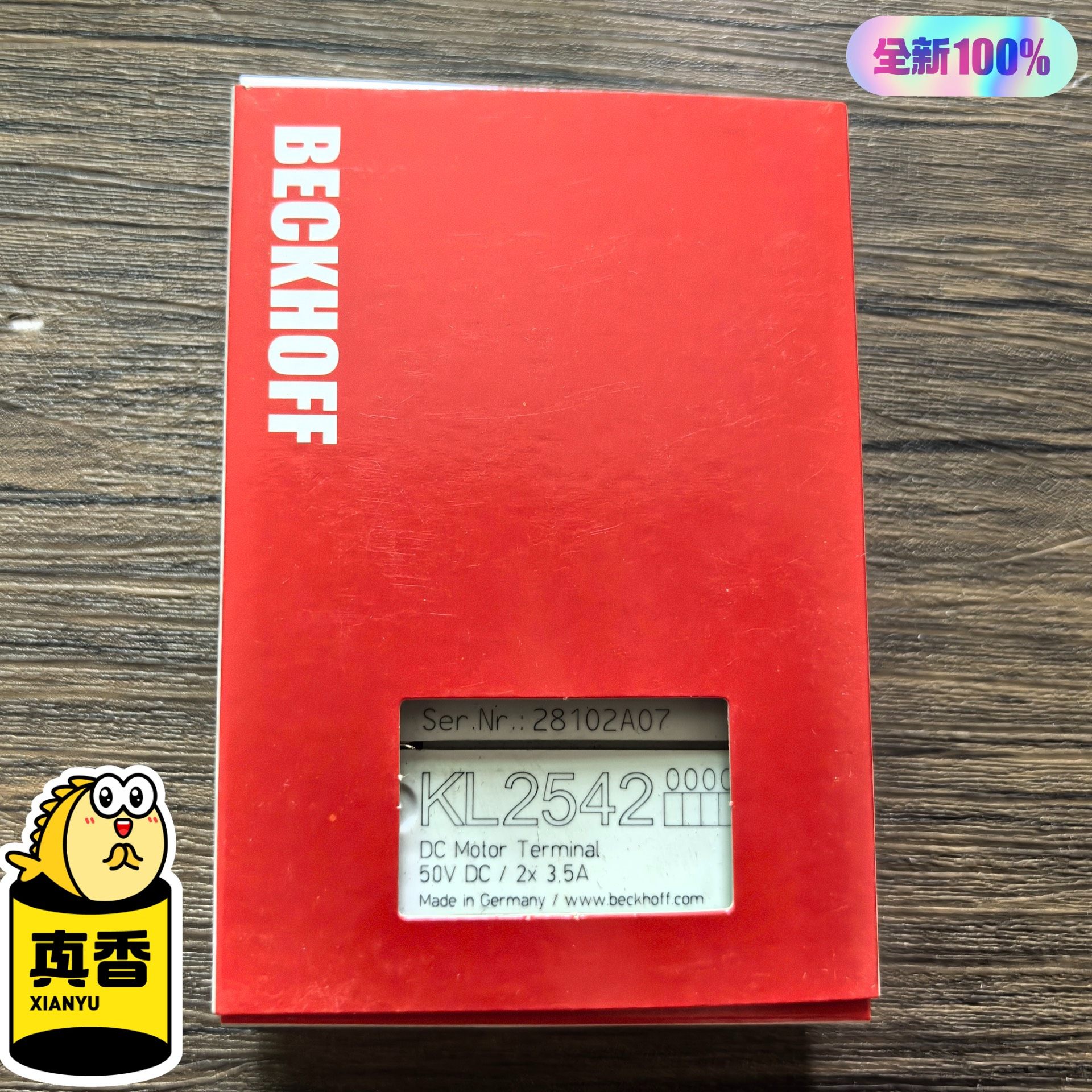 全新原装正品 BECKHOFF倍福 KL2542 模块，实物