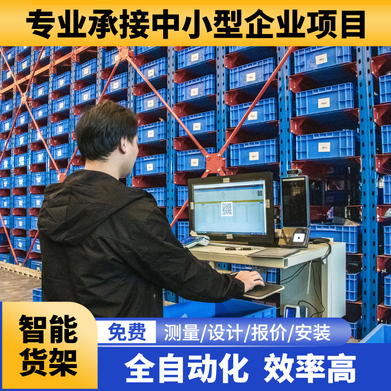 全智能立体仓库RGV贯通穿梭式高位多层自动立体化仓库智能慧仓储