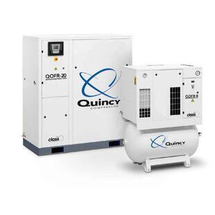 QOFR2222hp无油涡旋空压机昆西节能ClassO长效寿命超长质保