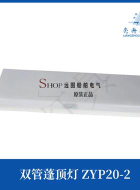 亮舟船用LED灯管式防水航行双管蓬顶灯具JPY/ZYP20-2/2E应急CCS证