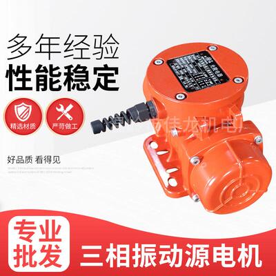 MV40/15 三相振动源电机 振动力可调 防尘 380/220V 振动筛
