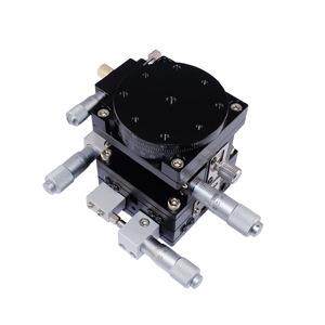 XYZR轴LTP40-R交叉滚子导轨微调平台LT40-RM位移平台