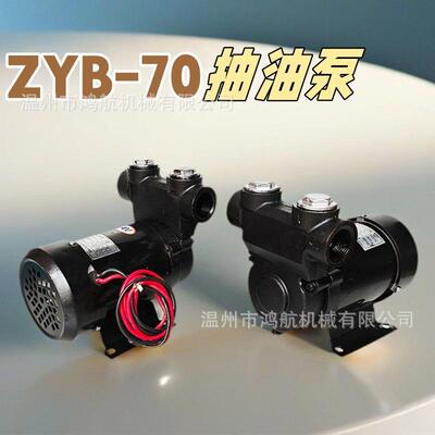 ZYB-70抽油泵12V24V220v车载加油机电机马达静音泵铜叶轮离心油泵