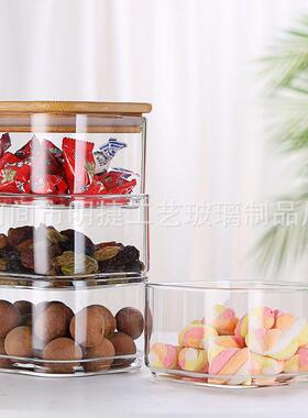 硼硅玻璃方型多层折叠储物玻璃方杯耐温无铅玻璃密封