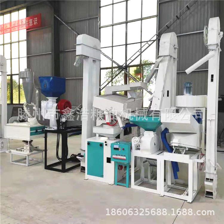 大米磨米机脱壳抛光碾米机 自动上料稻谷打米机