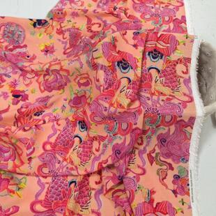 棉丝 采购产品天丝木棉印花面料 柔软和蜡质棉 精致 人 丝绸