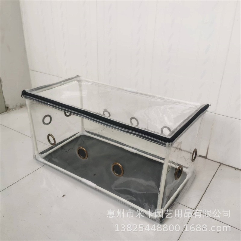 用于蘑菇栽培的温室小型室内保温棚便携易组装防寒迷你植物