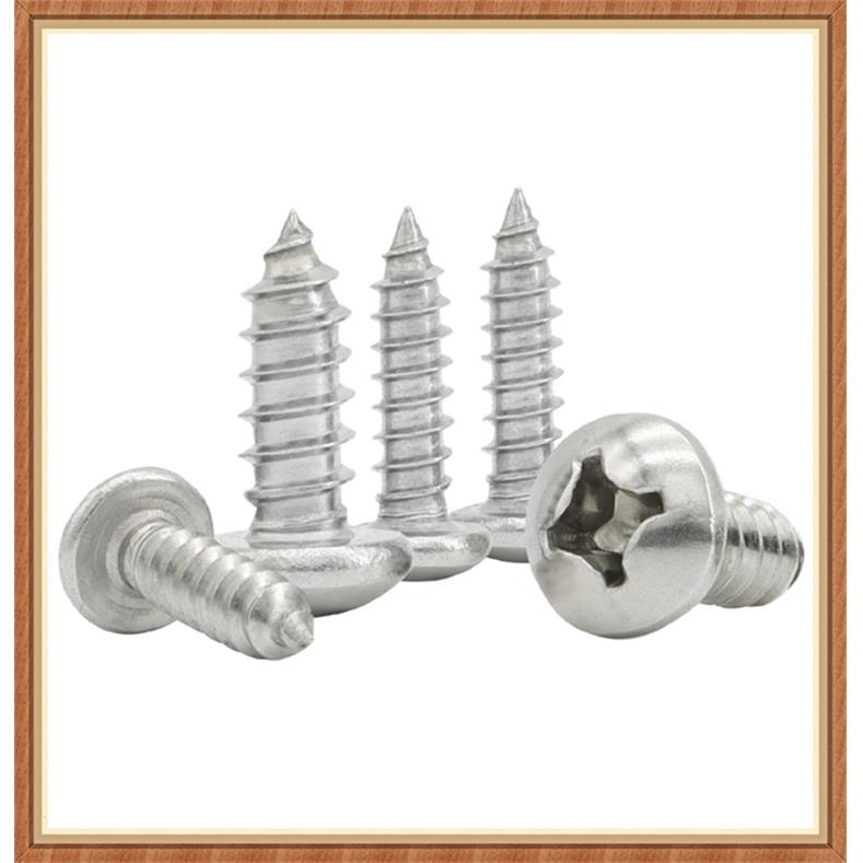 34不锈钢GB845十字槽盘头自攻螺钉M1.8*3*3*.57无品牌/12*16大0圆