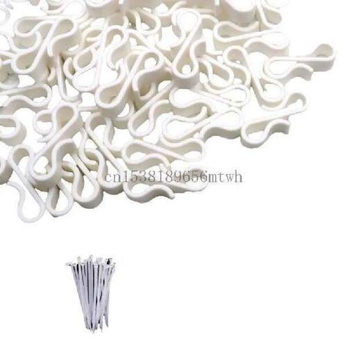 120pcs Light Hooks for Gutter Use and Cable Organization