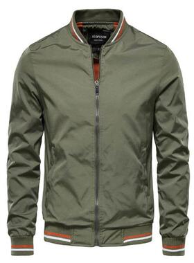 Bomber Jacket Mens Casual Baseball Jackets for Men Coat 夹克