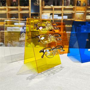 需定制高透明亚克力新品眼镜架子展示架太阳镜陈列道具货架置放架