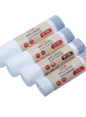 次南方束口垃圾GUZ袋加家用卫生间一性中大号提抽绳式手厨房塑料