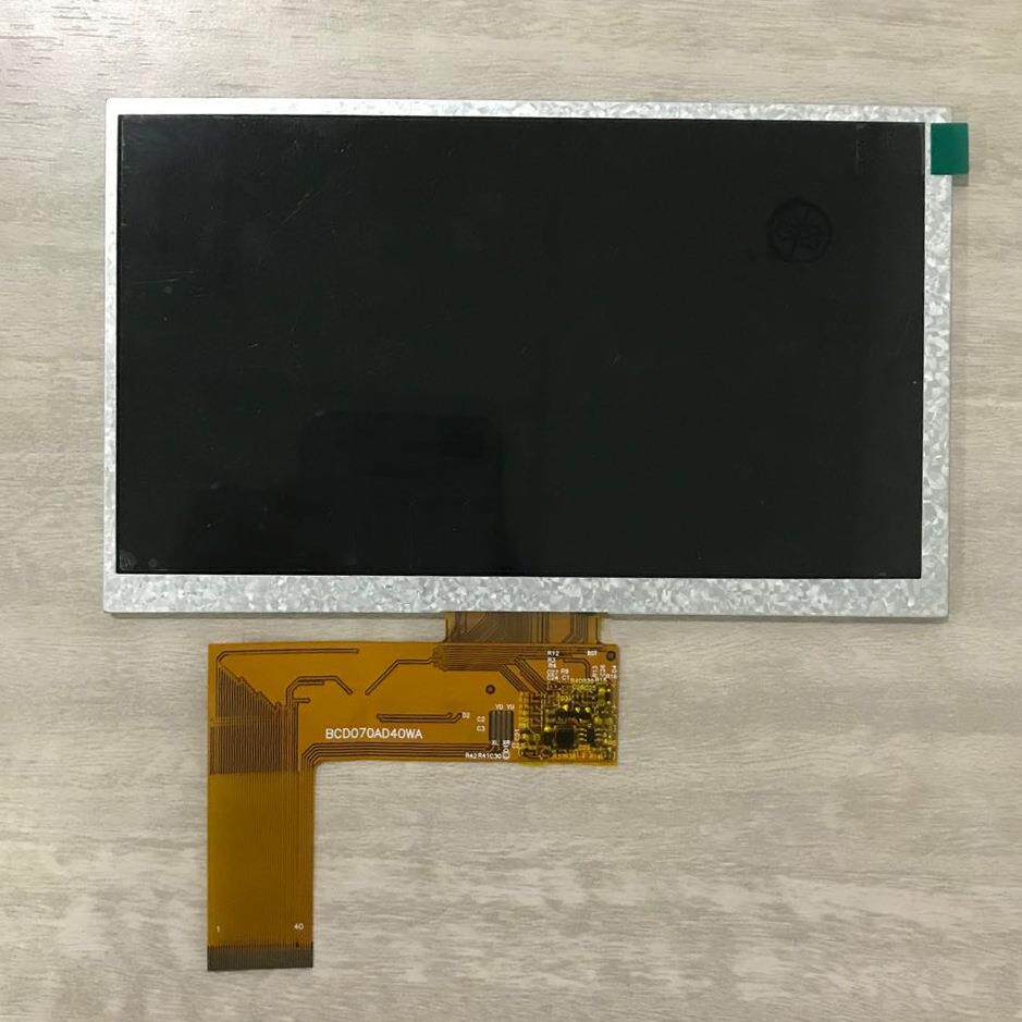 7寸40pin 800*480 工控智能家居高清液晶屏 7寸液晶屏显示屏