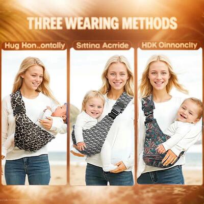 Portable Baby Carrier Wrap Toddler Accessories Multifunction