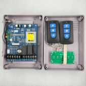 厂家直销平移门 单轨伸缩门控制系统 一体化单电机电动门控制器