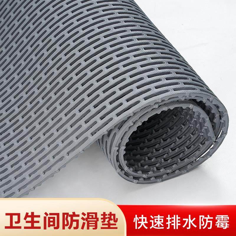 PVC塑料地垫浴室浴室入户门防滑防水隔水门垫子加厚防摔易清洗