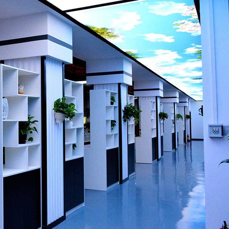 天花批发灯箱拉布灯箱卡uv边框无灯箱手机店 铝材商场软膜led布