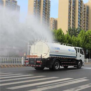 国六884水车市筑政绿抑尘洒水车环建工地降尘雾洒炮洒水车