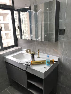 北欧轻奢组合现代简约大理石浴室柜怎么样？用后一周发现软肋
