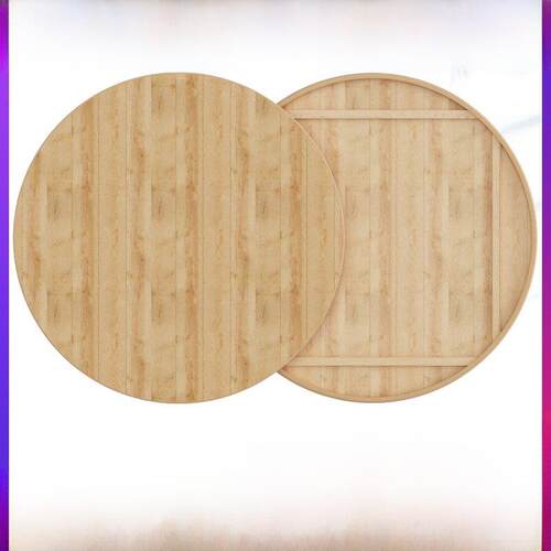 加厚圆桌顶冷杉家庭圆桌15人20人酒店餐桌大型圆桌酒店圆桌顶板