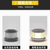 批发柱围墙新led中式 室外太阳能户外别墅工程防水头灯厂家庭院灯