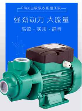 金钱泉 太阳能直流无刷12v24v QB60自吸农用增压高扬程井水抽水泵