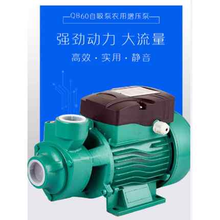 金钱泉 太阳能直流无刷12v24v QB60自吸农用增压高扬程井水抽水泵