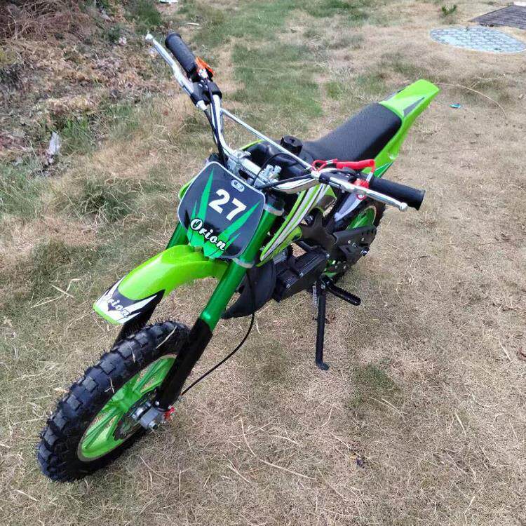 儿童机车赛车山地扒鸡小孩机车49cc50迷你儿童加汽燃油小型摩托车