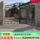 铁艺大门别墅庭院门乡村入户门家用院子大门双门新中式 门楼大门