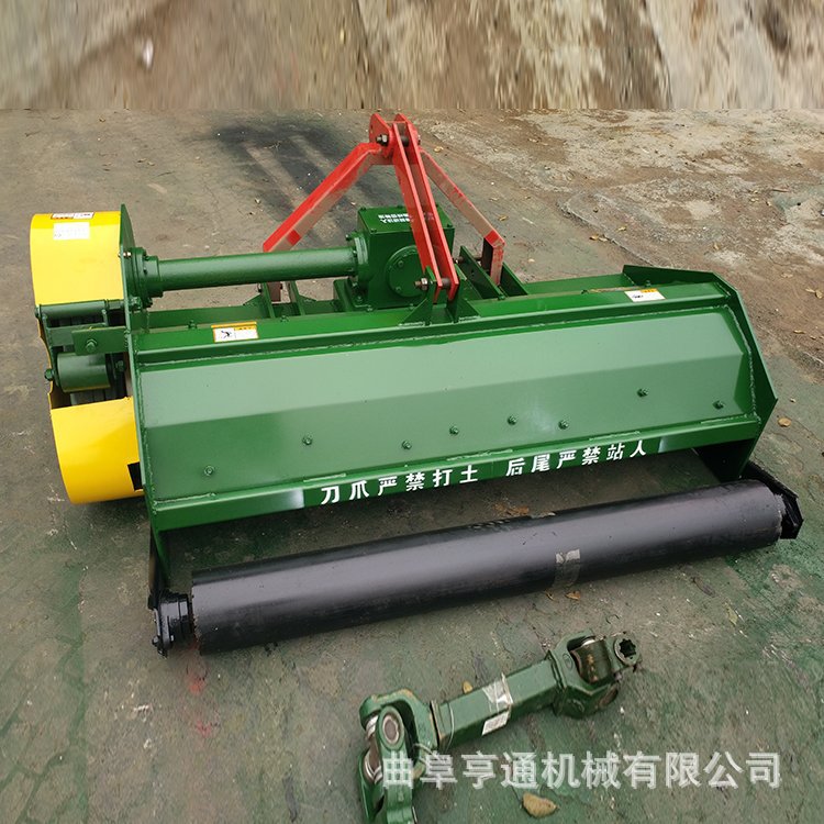2米宽秸秆还田机 玉米秸秆粉碎还田机 鲜杂草打碎还田机