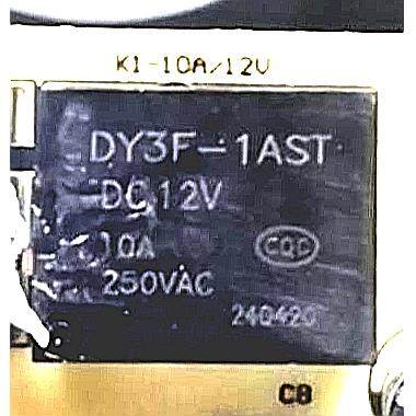 DY3F-1AST DC12V 10A继电器JY3FF-S-DC12V-A-H 4脚通用款