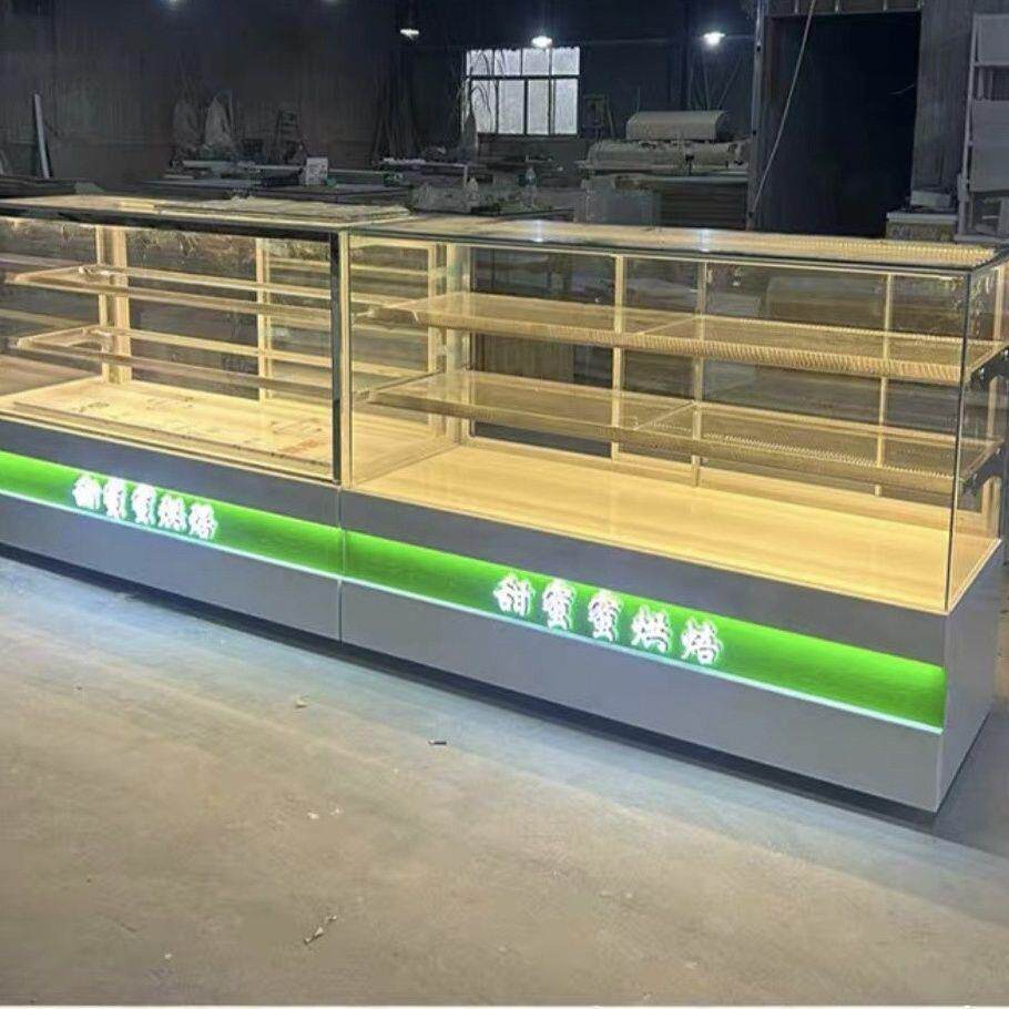 多层中式糕点展示柜蛋糕柜商用西点烘焙糕点冷藏展示柜