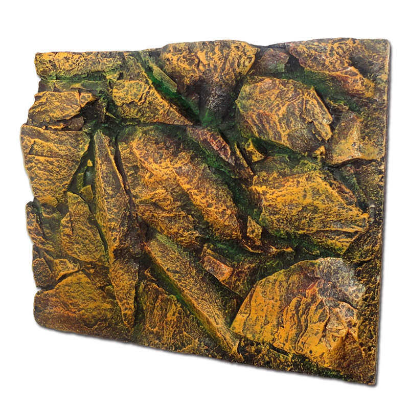 鱼缸3D立体背景板PU青龙石装饰板水族箱黄岩石造景背景墙 60*50缸,宠物/宠物食品及用品,造景/装饰,淘宝优惠券,粉丝福利购,淘宝优惠卷