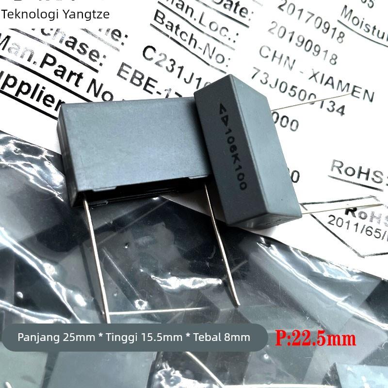 厦门法拉 MKP C23 10uf 106 10.0uf 63v 100v 2A安规薄膜电容CL23