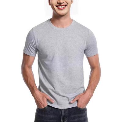 Unisex 1/2/3 PCS Short-Sleeve Round Neck Plain T-Shirts